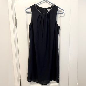 Dress, H&M, size 6, navy blue, like new, beaded neckline